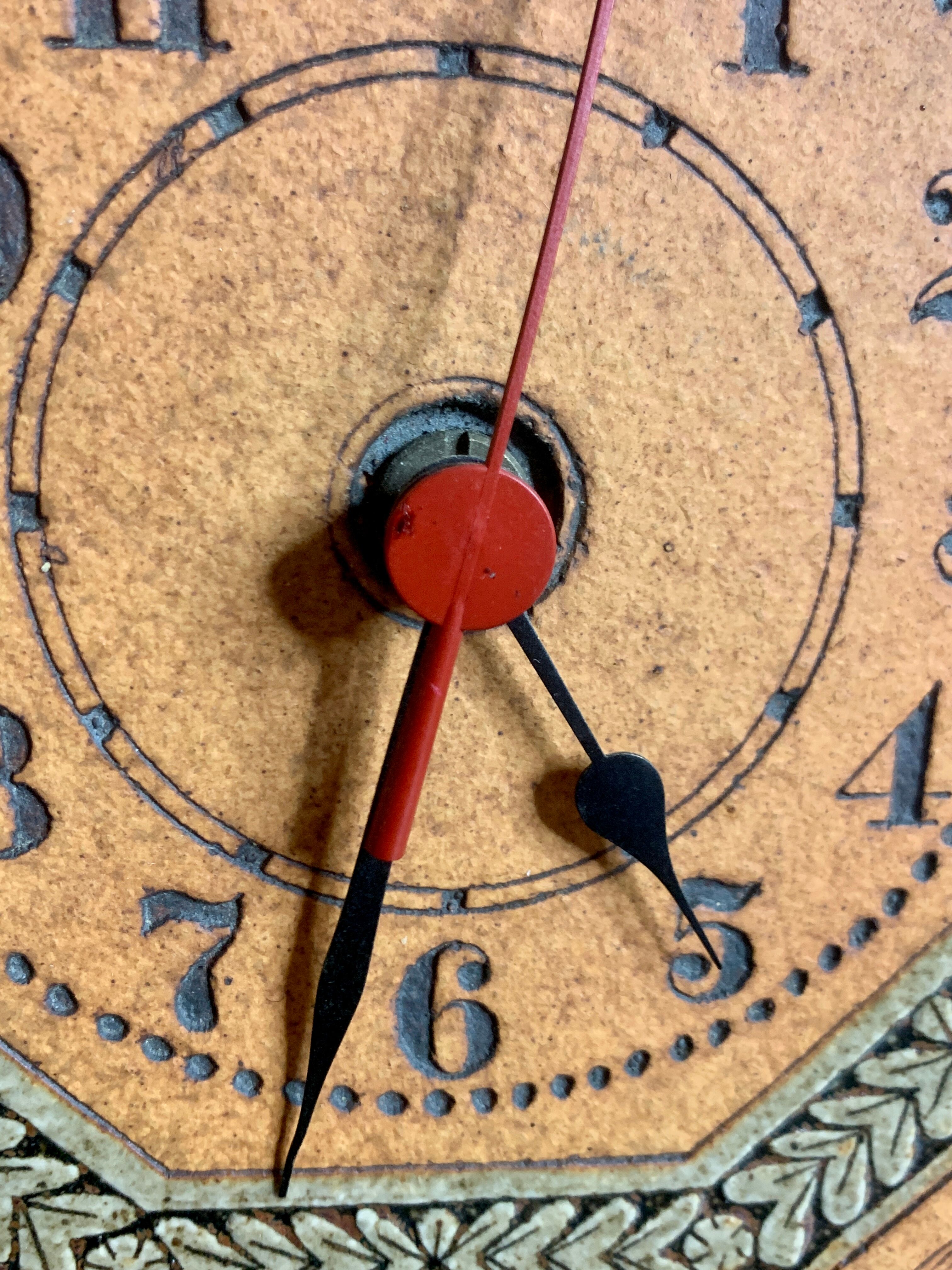 Ceramic clock by Roger Capron, 1960's