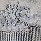 Minimalist monochrome abstract painting white