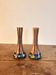 Pair of Soliflore Vases Faience HB Quimper Art Deco Decor 1930 Signed