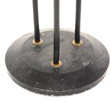 Scandinavian mahogany floor lamp, Sweden, 1950