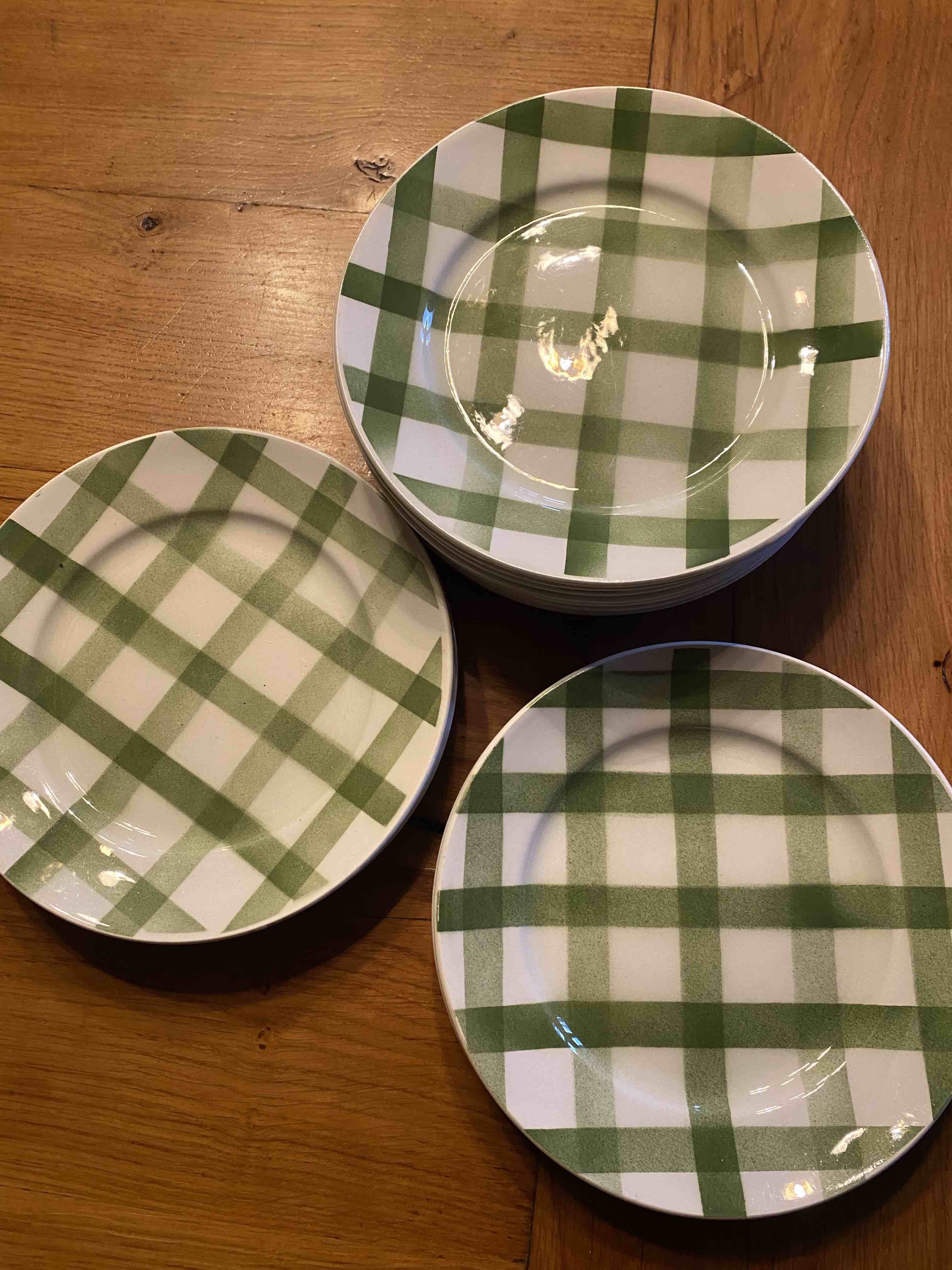 Lot 18 old plates Orchies Moulin des Loups