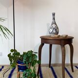 Ancien guéridon ou table d’appoint en bois style Louis XV