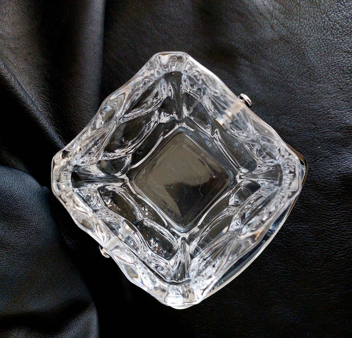 Vintage Crystal Ice Bucket