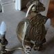Lustre en laiton vintage