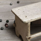 Wooden white foot walk