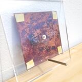 J. Cocteau tile on copper and plexiglass