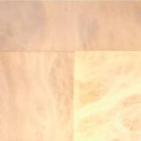 Pair of table lamps in alabaster and patinated brass