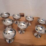 8 Chrome cups