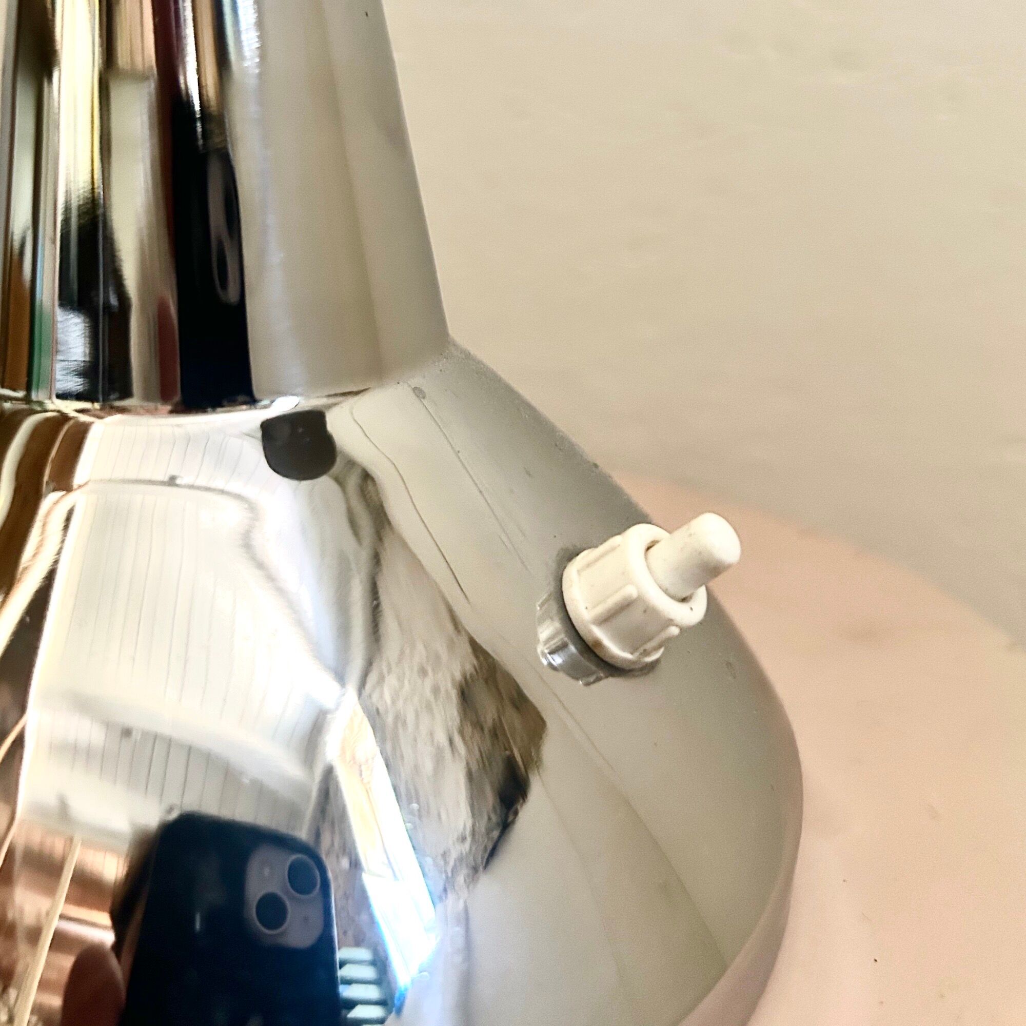 Lampe de bureau Jumo chromée 1950