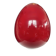 Flos red glass egg floor lamp 90s design