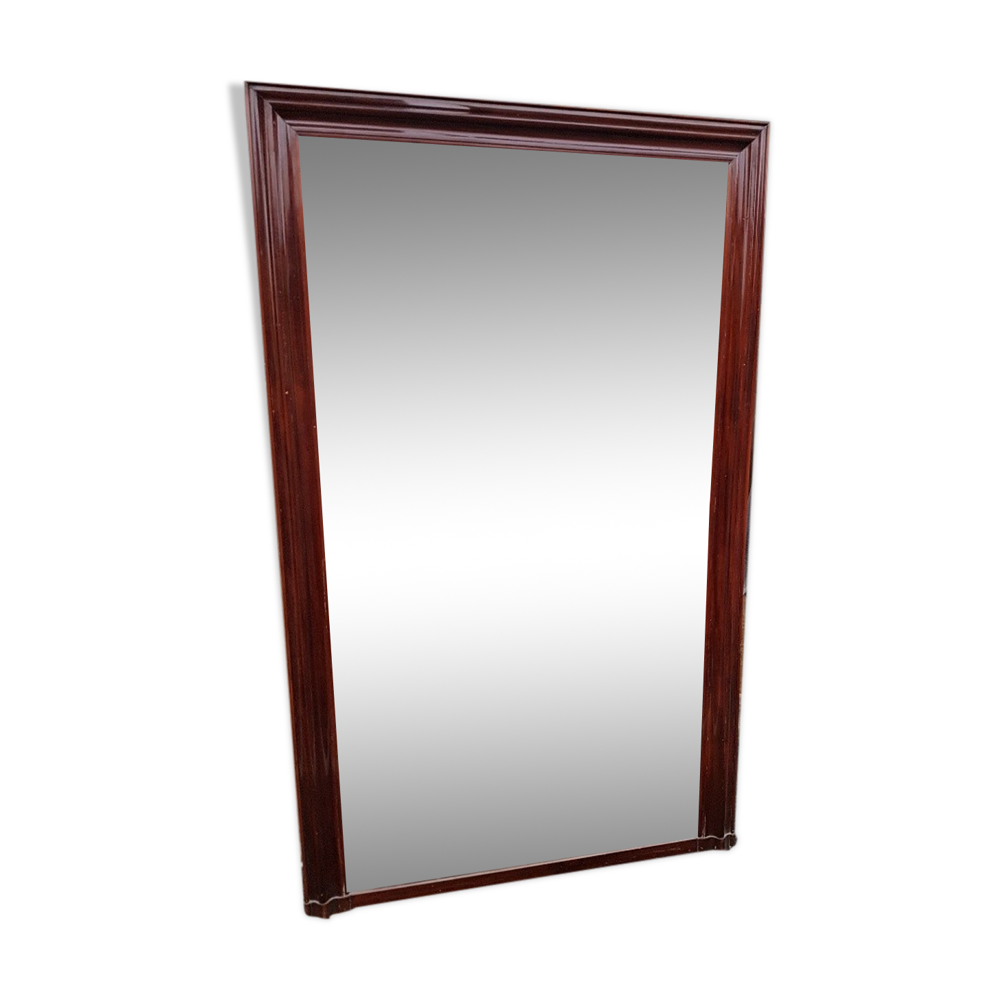 Mahogany wood mirror of the Louis-Philippe period