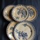 14 dinner plates + 2 "Chardons" dishes from Gien