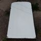 Beveled mirror 68x38 wood bottom
