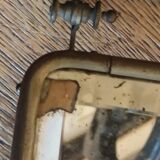 Old triptych mirror/barber mirror