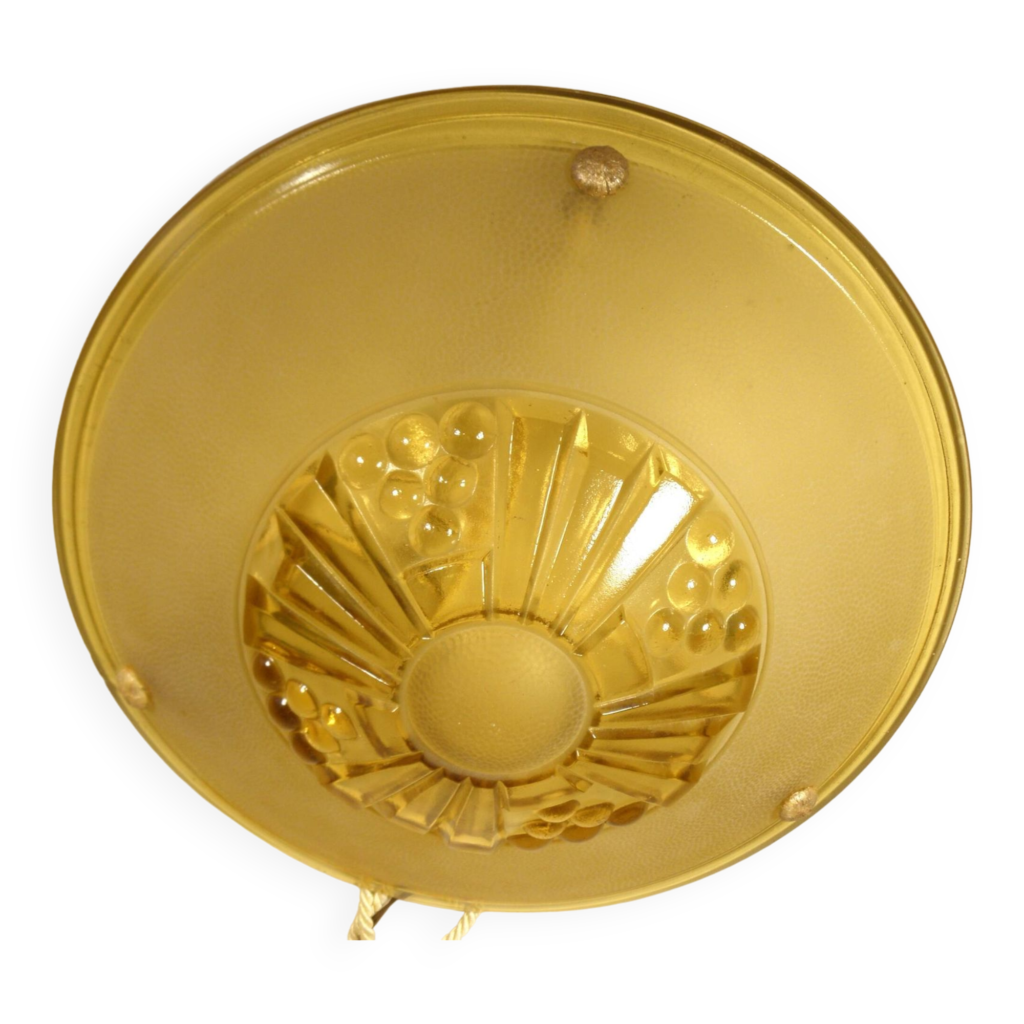 Art Deco basin suspension