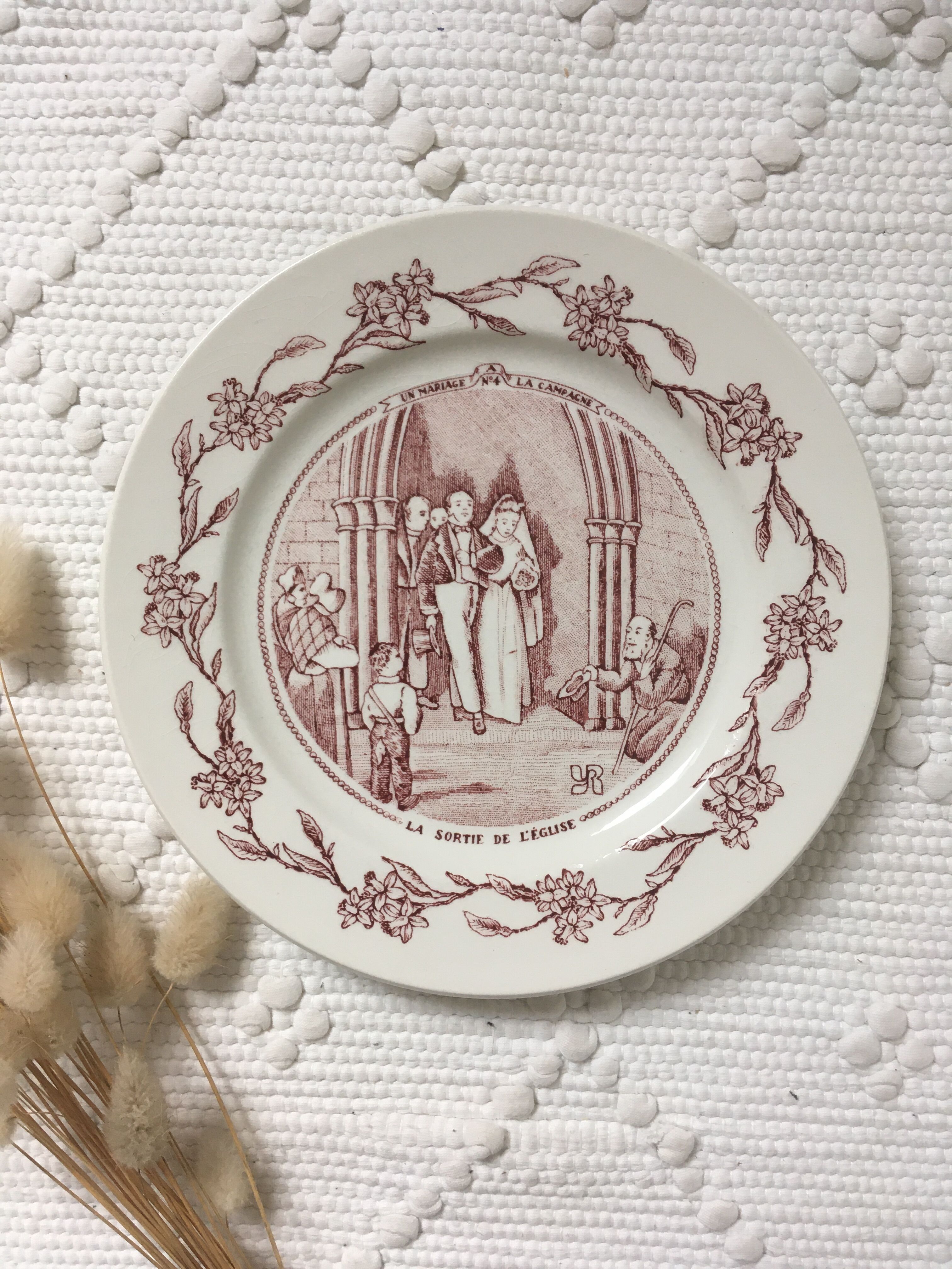 Talking plates "wedding"