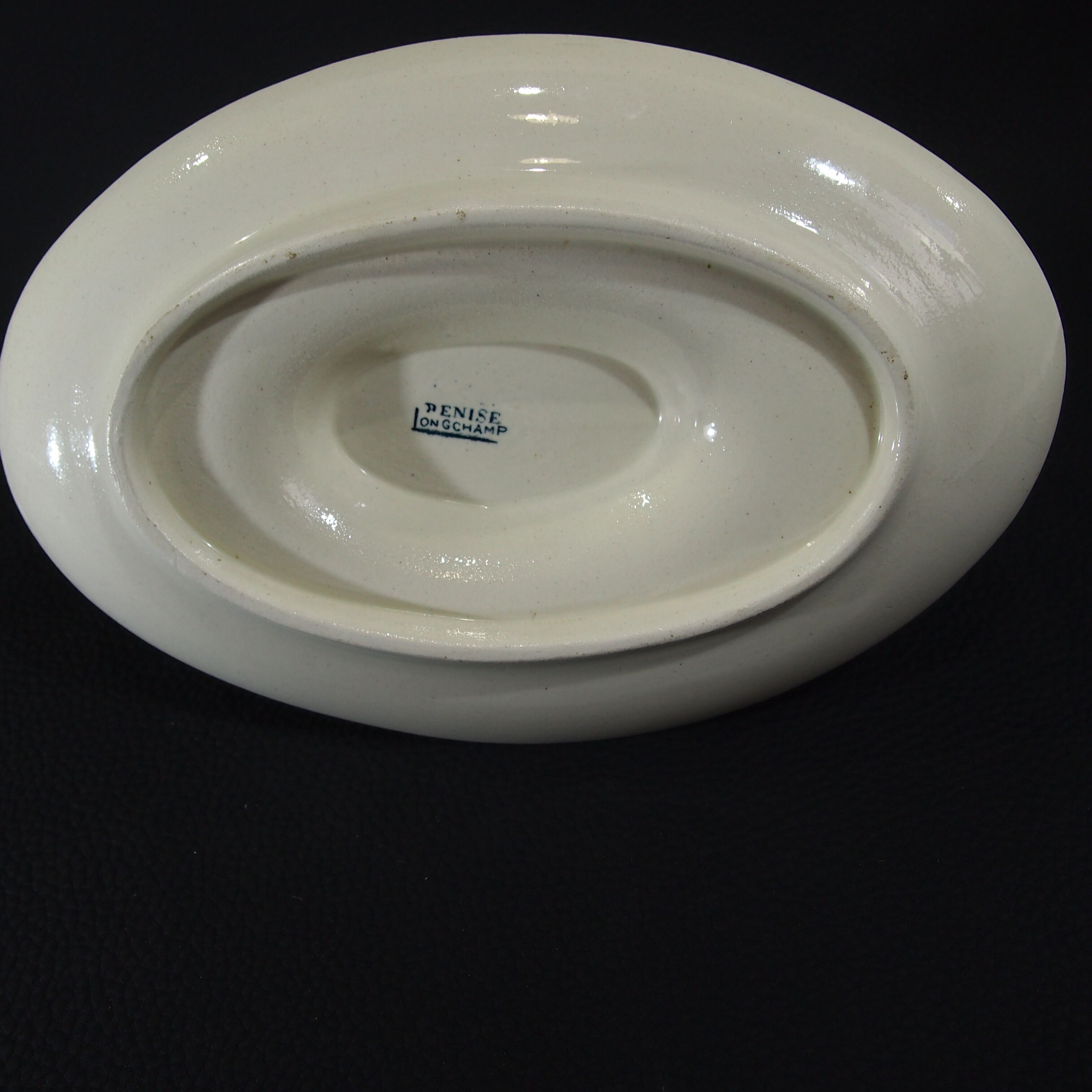 Vintage Longchamp Denise earthenware gravy boat