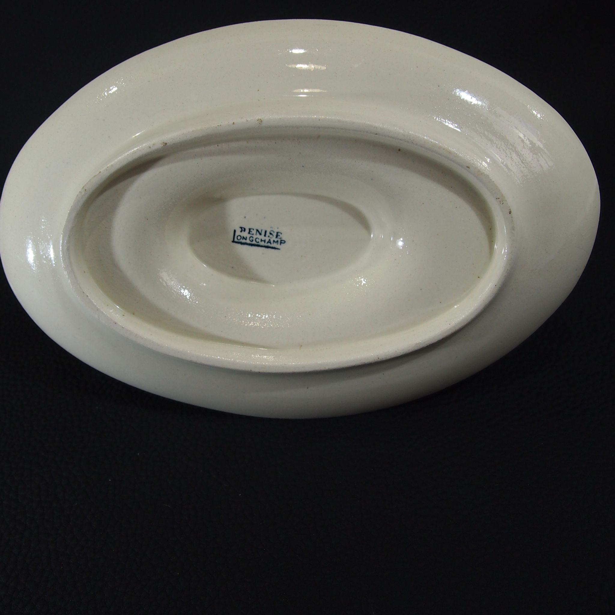 Vintage Longchamp Denise earthenware gravy boat