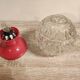 Lamp night light foot tulip design italy vintage space age