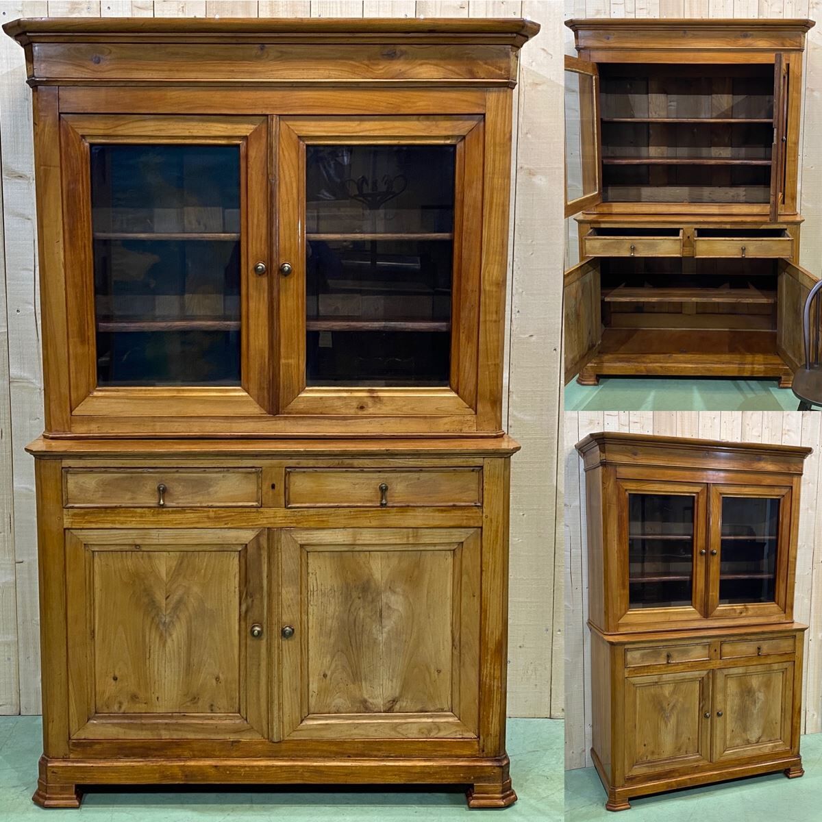 Buffet 2 Louis Philippe body in cherry - late 19th century