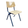 Vintage Galvanitas S35 chair – blue compass frame