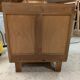 Paire de tables de chevet style Art Déco en chêne clair