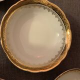 Salad and cups for fruit salad