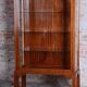 Czech Art Deco Display Cabinet in Mahogany and Glass, 1930s