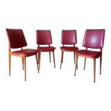 4 Baumann chairs model Nadia, 1960