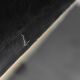 Paire de fauteuils tissu leonessa cuir 70s vintage
