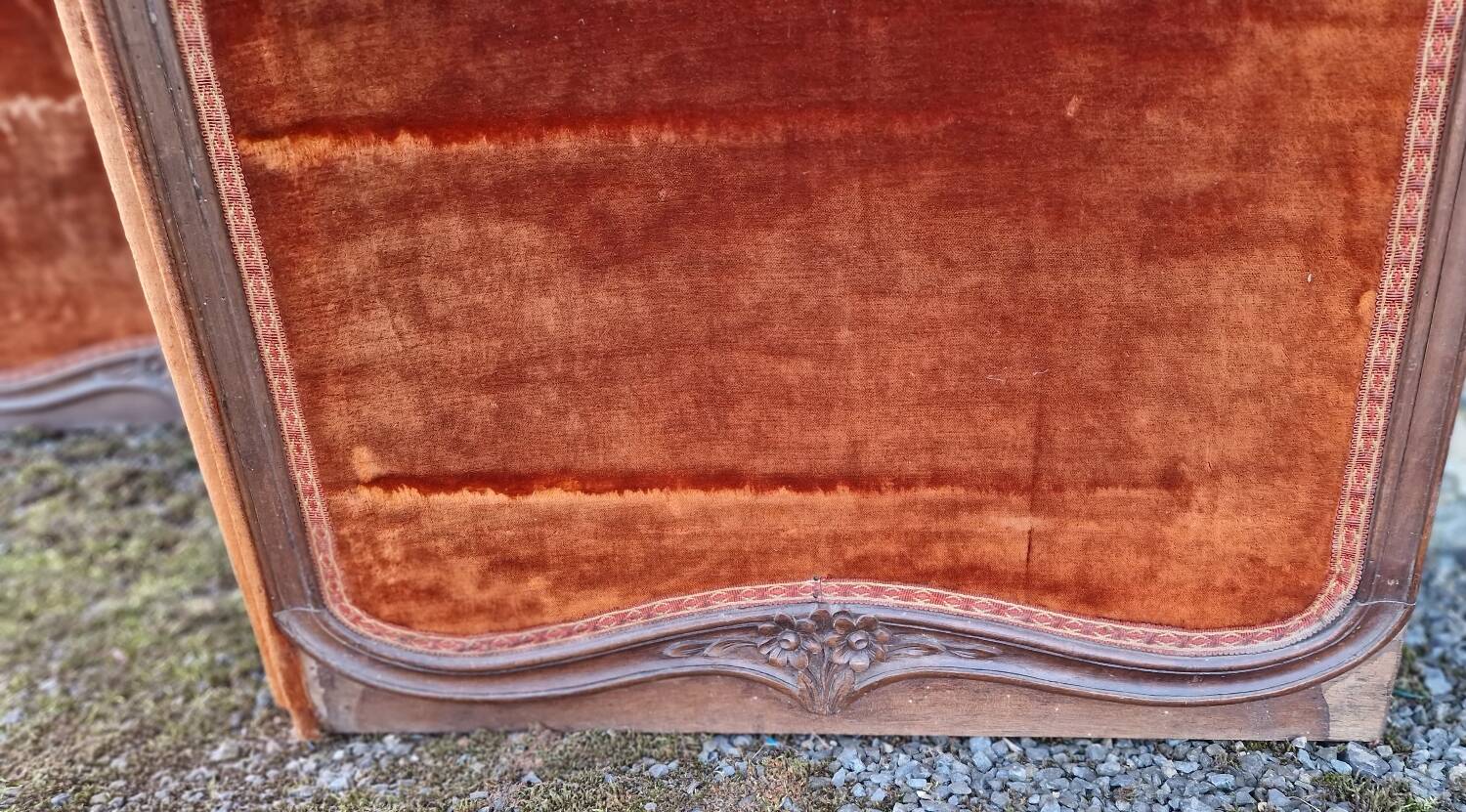 Late 19th century screen with 3 leaves
