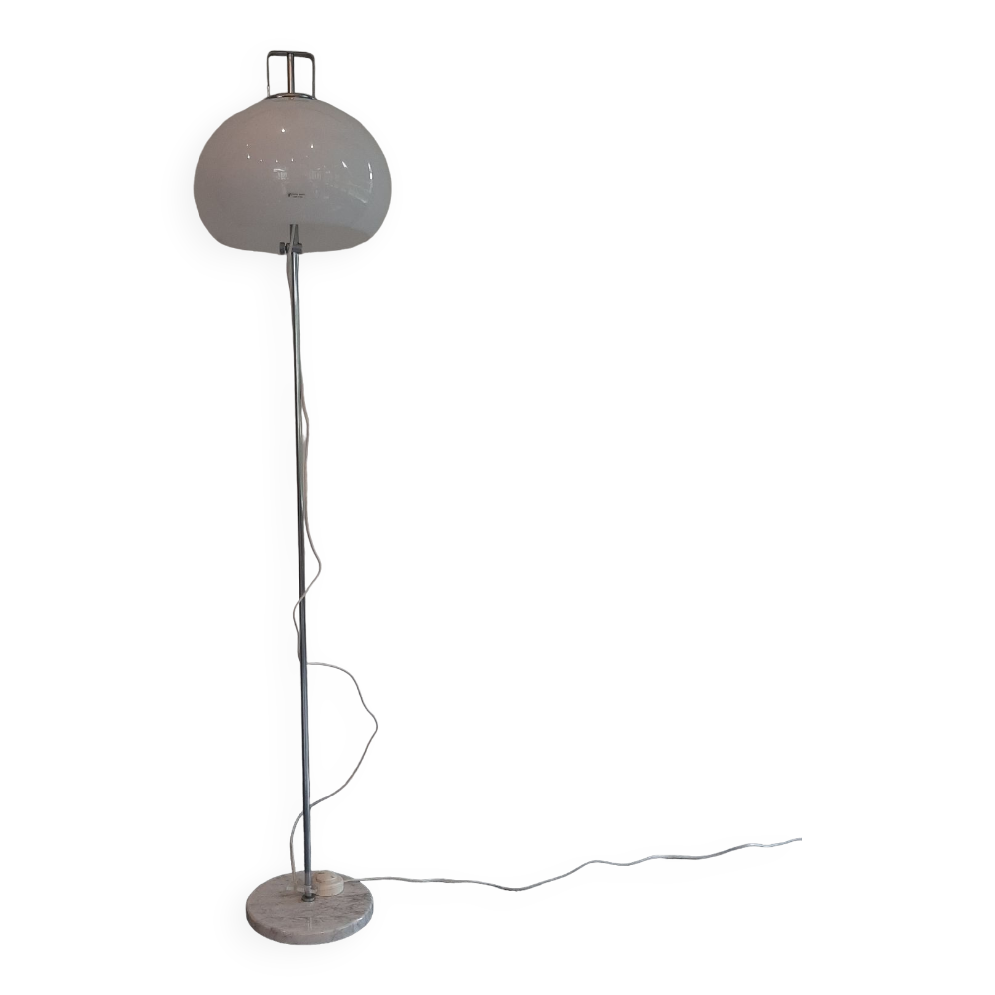 Vintage Meblo "Lucerna" floor lamp by Harvey Guzzini 70s