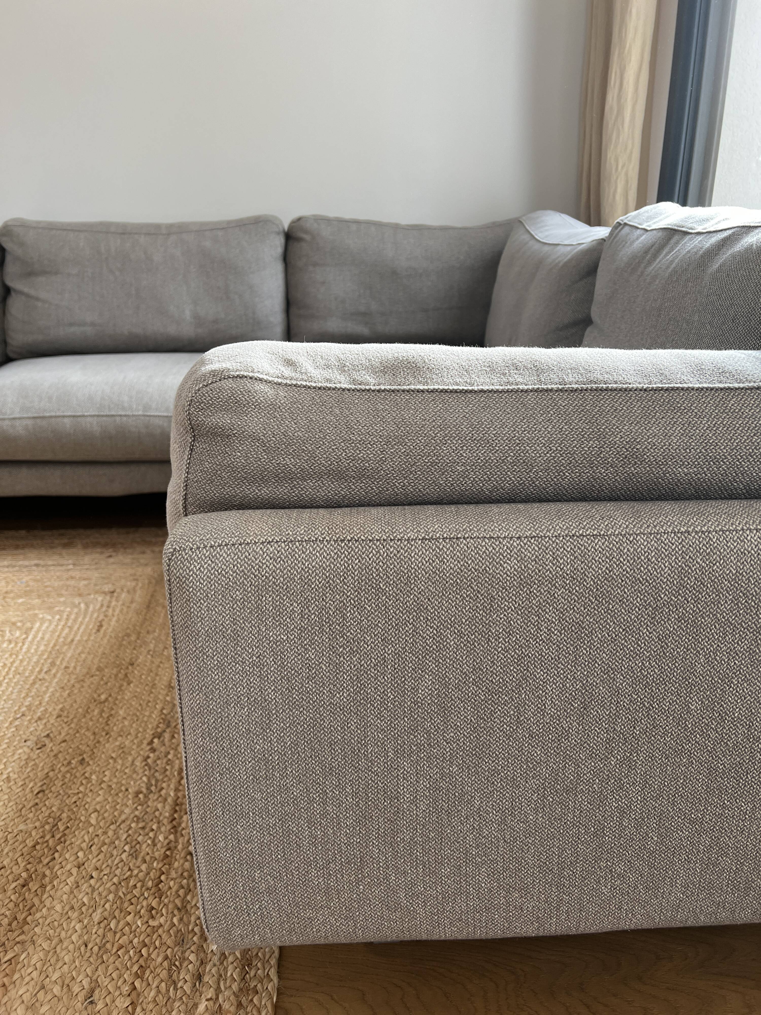 César tweed corner sofa AM.PM