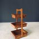 Mid-Century Oak Magazine Holder, Belgium, 1950s