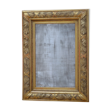 Miroir mural Giltwood du XIXe siècle