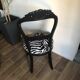 Chaise style Louis XV relookée
