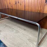 Laccio coffee table by Marcel Breuer, Gavina edition, 1950/60 (label)