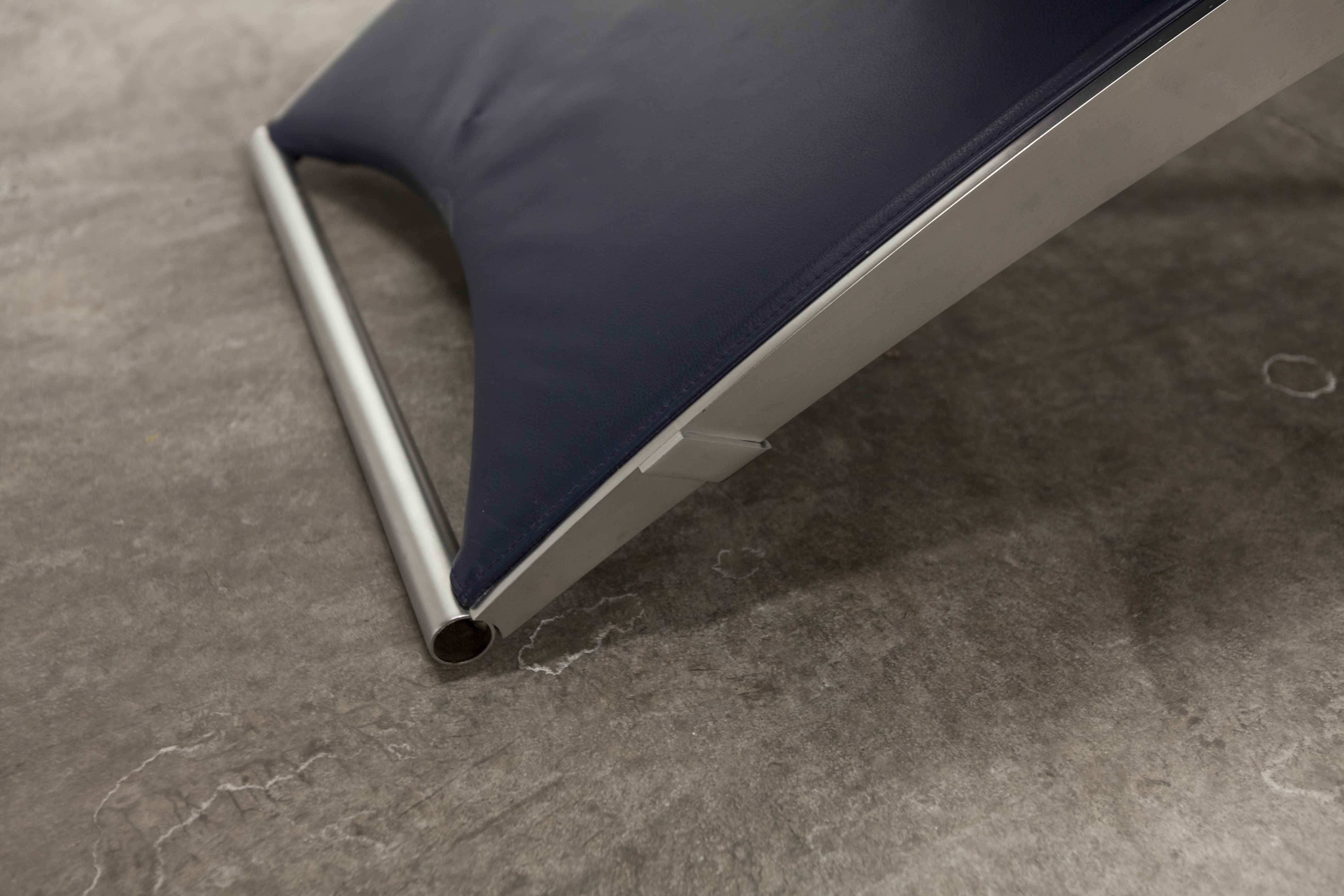 Fauteuil Lounge  "X-chair" par Joachim Nees pour Interprofil