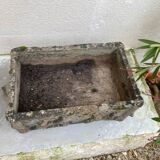 Imitation wood cement planter