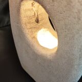 Albert Tormos brutalist stone lamp of Luberon circa 50/70