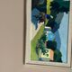 Swedish Oil on Canvas – “Riders on the Road, Crete by Stig Wernheden