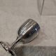 950 silver guilloche egg cup in the Louis XVI style, made by Paillard Freres silversmiths
