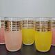 Set of 5 granita orangeade glasses 20cl
