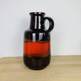 West Germany Floor Vase Ceramic XXL Vintage