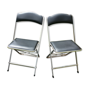 Paire de chaises vintage