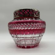 Pique-fleurs en cristal du VSL d'époque ART DECO