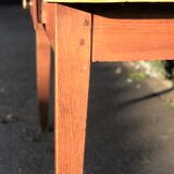 Old wooden farm or workshop table
