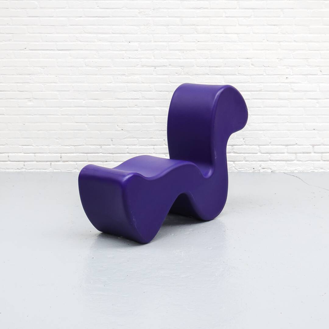 Chaise Purple Phantom de Verner Panton pour Innovation