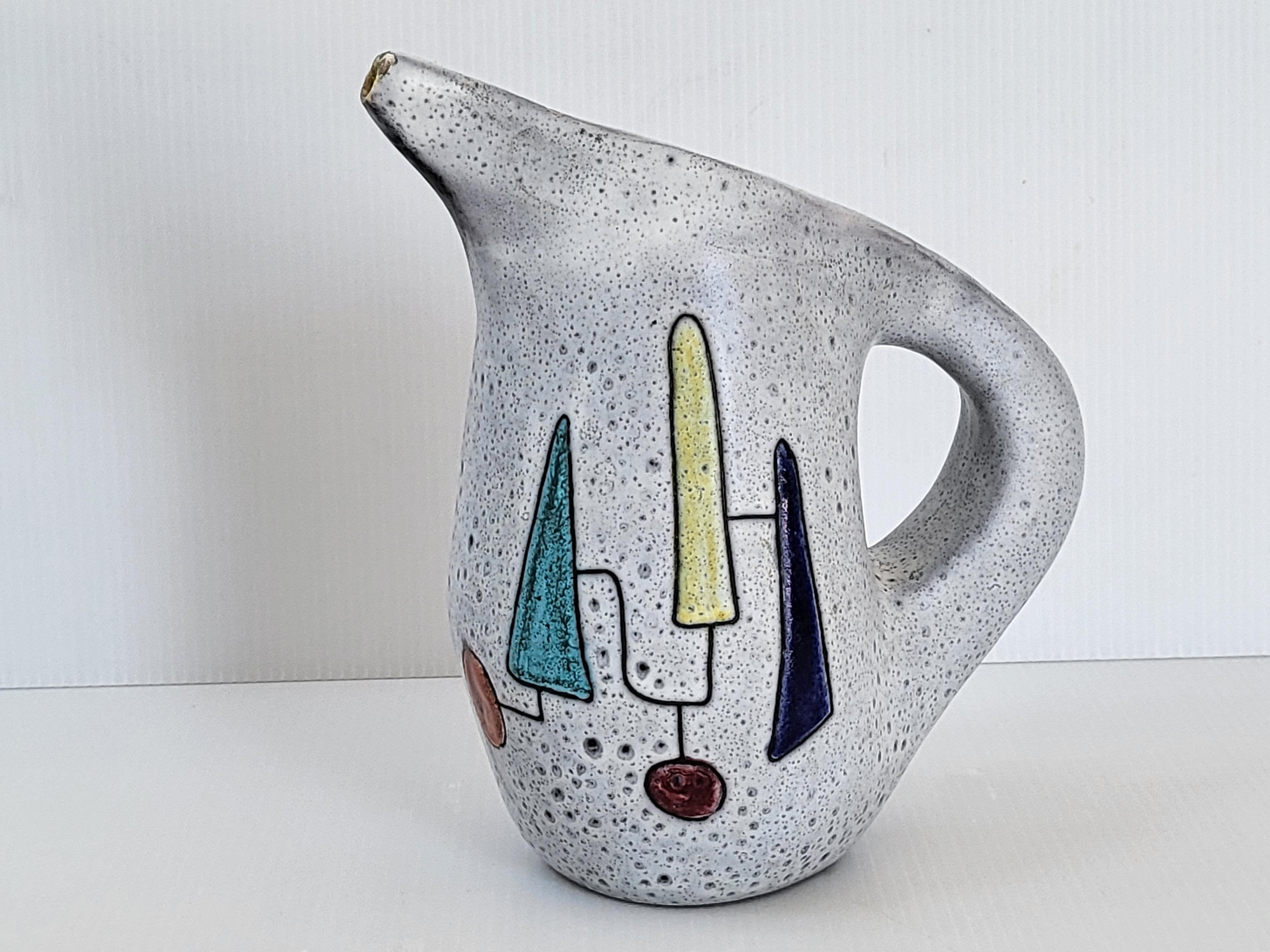 Pitcher Vallauris by Marius Bessone