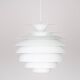 Danish vintage pendant light Barcelona by Bent Karlby, Lyfa, 1960s